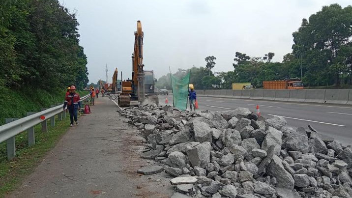 Jasamarga Lanjutkan Pemeliharaan Jalan Tol Jakarta-Cikampek hingga 22 Juni
