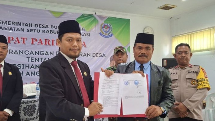 Perdes Baru Desa Burangkeng tentang Kebersihan Lingkungan Resmi Ditetapkan