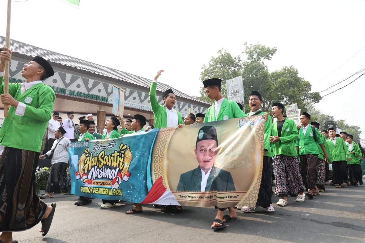 Pawai Hari Santri di Kota Bekasi