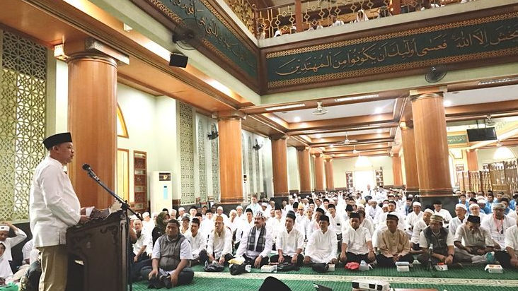 Ribuan Jemaah Calon Haji Ikuti Manasik di Al Barkah