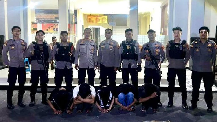 Enam Remaja Kelompok 'Pemuda Tobat' Ditangkap Polisi Karena Berencana Bentrok