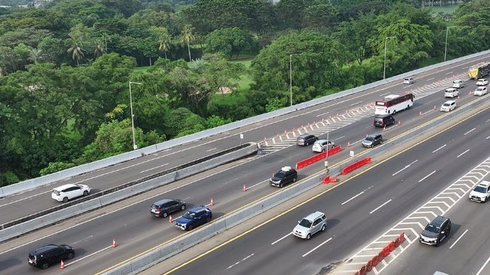285 Ribu Kendaraan Tinggalkan Jakarta di Awal Operasi Ketupat 2026, Arus Mudik Mulai Terlihat di Jalur Tol