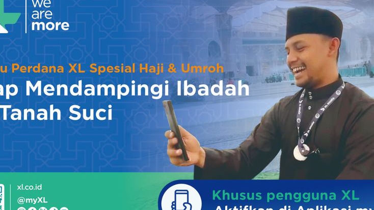 Paket Umroh Plus XL Axiata: Ibadah Tenang, Koneksi Lancar, Selalu Dekat dengan Keluarga