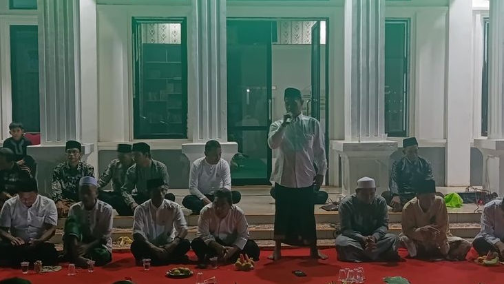 Kades Ragemanunggal Gelar Tasyakuran HUT RI ke-80 Bersama Warga