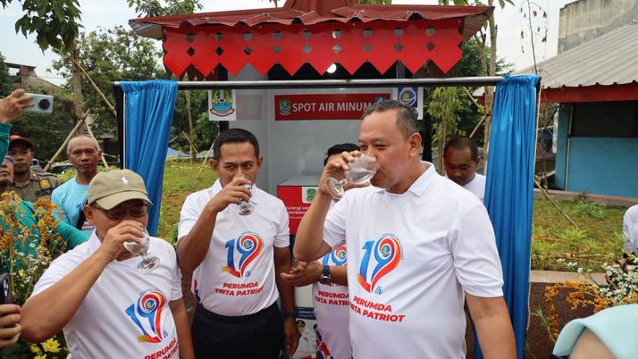 Tirta Patriot Hadirkan Fasilitas Air Minum Gratis di Plaza Patriot Bekasi