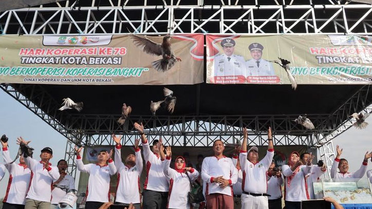 Wali Kota Bekasi Buka Peringatan Hari Koperasi ke-78