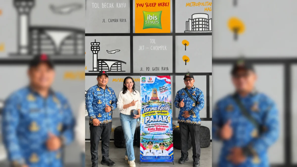 ibis Styles Bekasi Jatibening mendapat apresiasi dari Bapenda Kota Bekasi atas kepatuhan membayar pajak