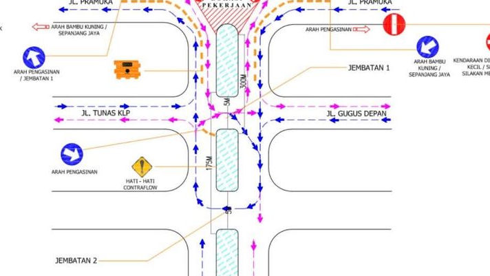 Mulai 17 Juli, Jalan Jembatan Nol Rawalumbu Diperbaiki, Dishub Terapkan Rekayasa Lalu Lintas