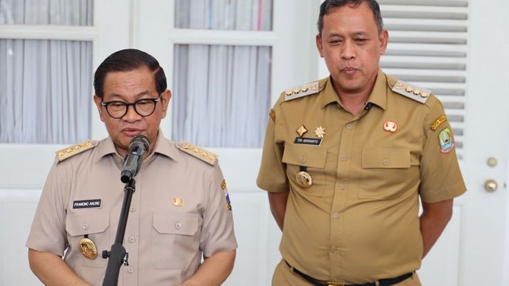Wali Kota Bekasi Bertemu Gubernur DKI Bahas Transportasi, Air Bersih, dan TPST Bantargebang