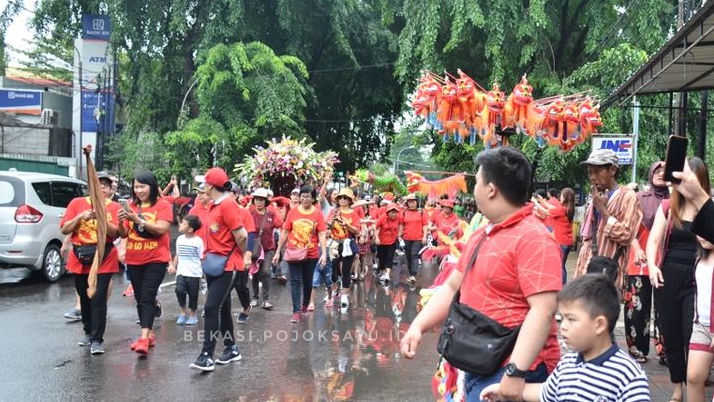 Persiapan Pawai Budaya Cap Go Meh di Kota Bekasi Sudah 90 Persen