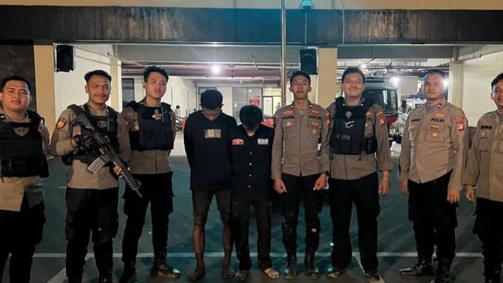 Dua Orang Yang Diduga Kurir Narkoba Diringkus Tim Presisi Polres Metro Bekasi Kota