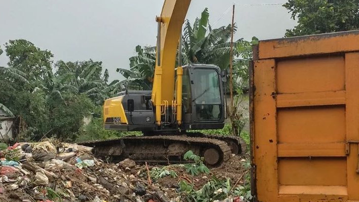Dikepung Debit Tinggi, Normalisasi Kali Bekasi Tetap Dikebut di Tengah Musim Hujan