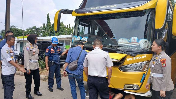 Sopir Bus Kaget Ada Pemeriksaan Klakson Telolet di Rawalumbu
