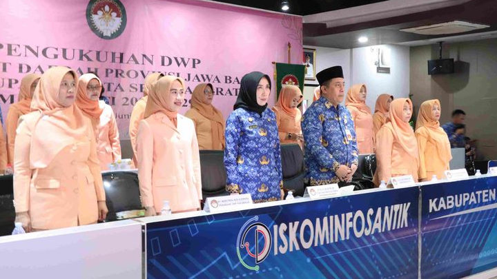 Pengurus Baru DWP Kabupaten Bekasi Dilantik, Siap Bersinergi Dukung Pembangunan Daerah