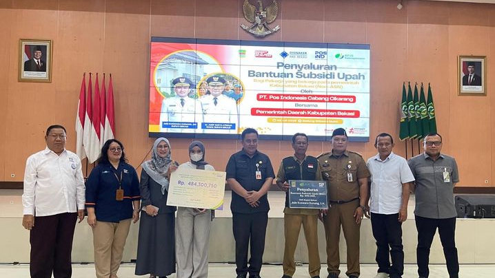 BPJS Ketenagakerjaan Bekasi Cikarang Dukung Penyaluran BSU Bersama Disnaker Kabupaten Bekasi