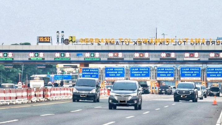 Arus Balik Libur Idul Adha: Lonjakan Kendaraan Capai 77,82 persen di GT Cikampek Utama