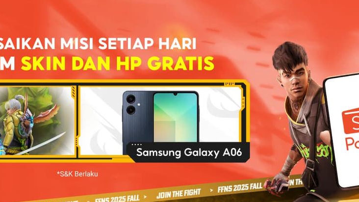 Mau Booyah dan Dapat Skin Keren? Cek 4 Tips Seru di FFNS 2025 Fall x ShopeePay!