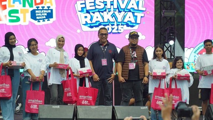 Smartfren Festival Rakyat 2025: XLSMART Sukses Gelar Pesta Musik Spektakuler Disaksikan 15 Ribu Penonton
