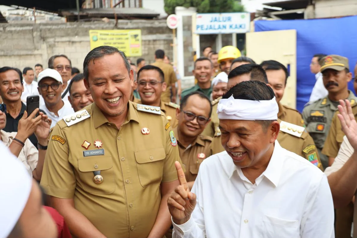 Tri Adhianto dampingi KDM sosialisasikan Nyari Gawe.