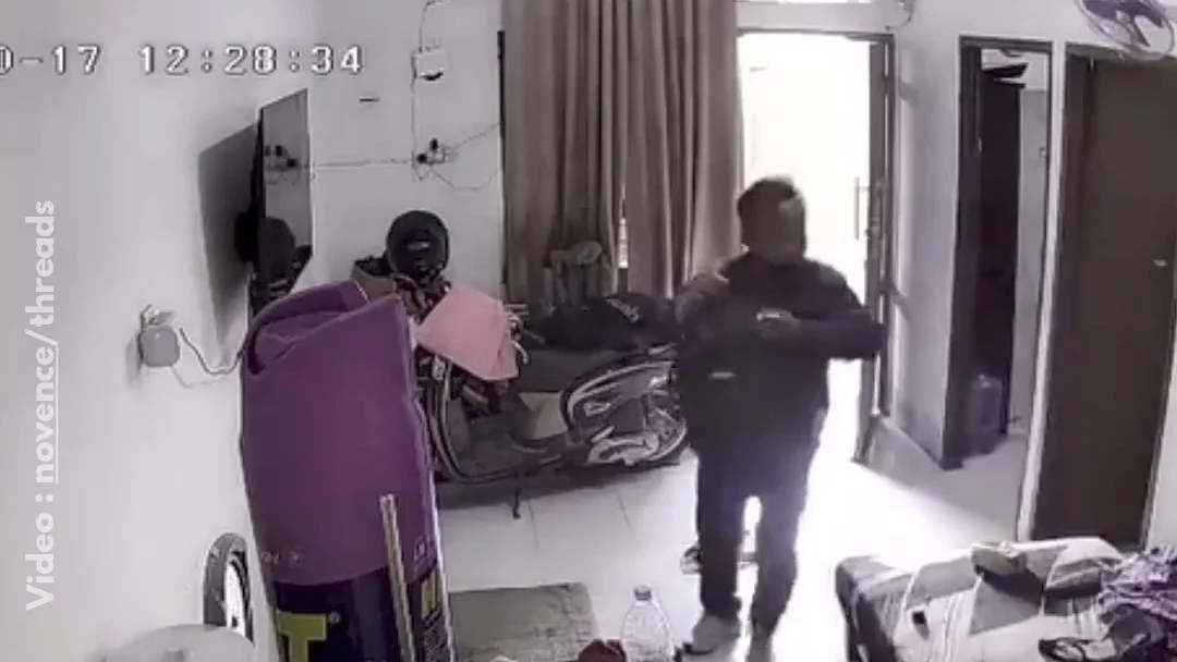 Maling Satroni Rumah di Griya Hasanah Cibitung,
