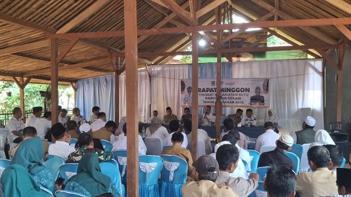 Jelang Penertiban Bangunan Liar di Desa Cikarageman, Kecamatan Setu Kedepankan Sosialisasi