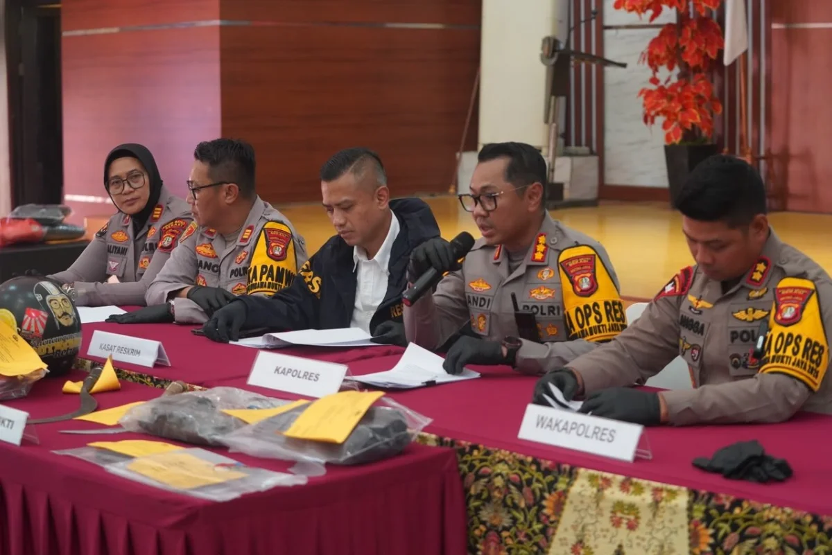 Komplotan Begal di Babelan Dicokok Polisi, Bikin Korban Takut dengan Air Gun