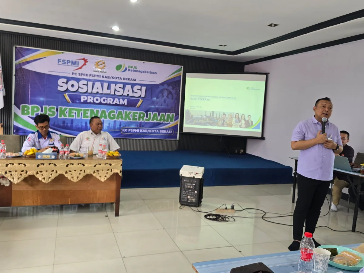 Kepala Kantor Cabang BPJS Ketenagakerjaan Bekasi Cikarang, Muhyiddin Dj