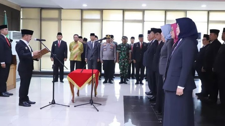 Jabatan Sekda Kabupeten Bekasi Kosong Usai Dilakukan Rotasi