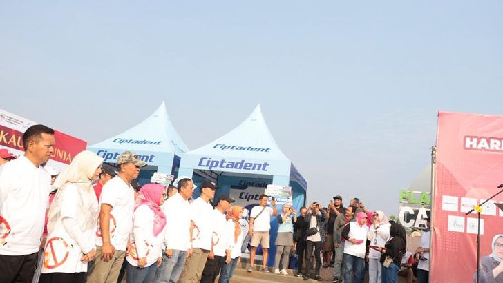 Wali Kota Bekasi Tegaskan Komitmen Kawasan Tanpa Rokok di CFD Hari Tanpa Tembakau