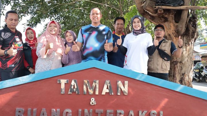 Wali Kota Bekasi Resmikan Taman Jalan Pangeran Jayakarta, Hasil Revitalisasi Lahan Bekas PKL