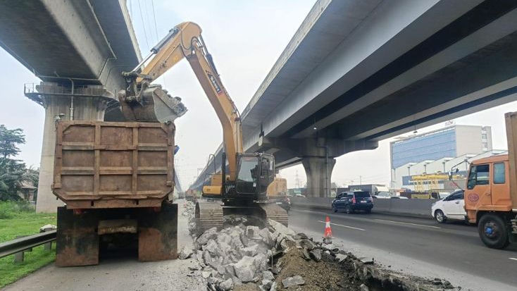 Jasa Marga Lakukan Perbaikan Jalan Tol Jakarta-Cikampek Mulai 29 Juni 2025