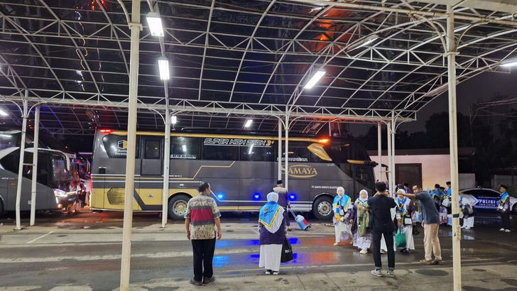 Pelayanan Jamaah Haji Embarkasi Jakarta-Bekasi Sempat Terganggu Akibat Mati Listik