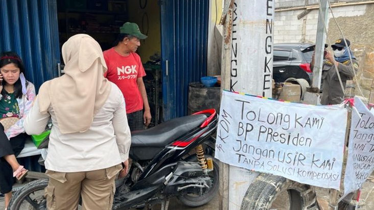 Warga Pemilik Bangunan Liar di Babelan Tuntut Ganti Rugi ke Pemkab Bekasi dan Gubernur Jabar