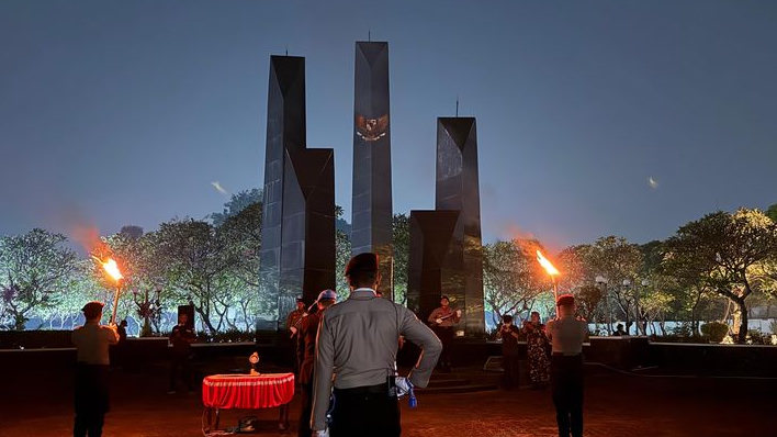 Malam Kemerdekaan Republik Indonesia, Pemerintah Kota Bekasi Lakukan Renungan Suci