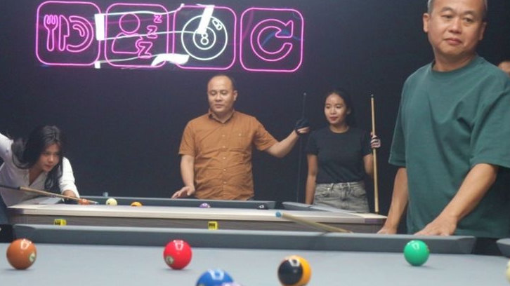 Vice Billiard: Tempat Biliard Berkonsep Resto dan Bar