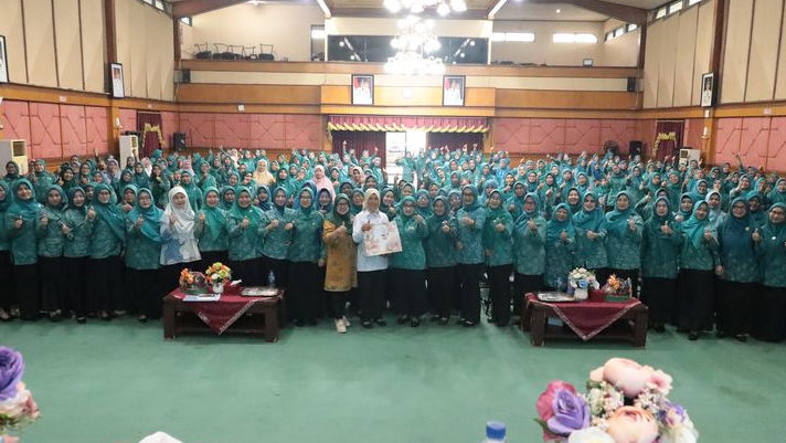 365 Kader PKK Hadiri Pertemuan Rutin Bahas Penguatan Peran Keluarga Cegah Kekerasan