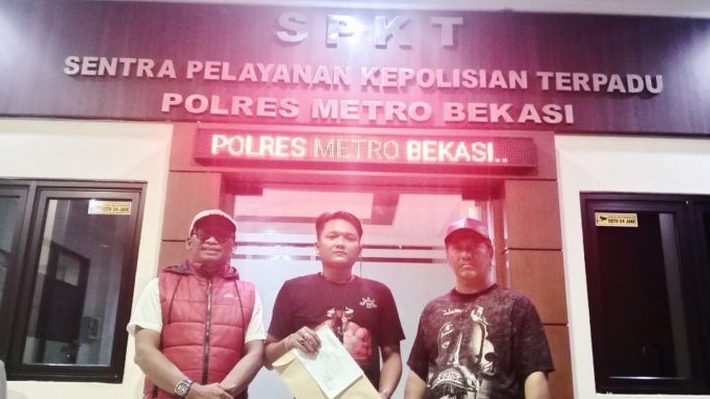Dapat Intimidasi dan Ajakan Duel, Jurnalis Lokal Lapor Polres Metro Bekasi