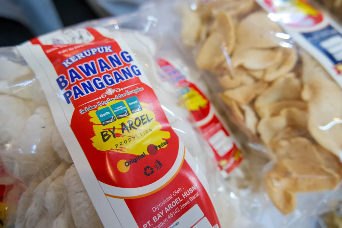 Kerupuk Panggang By Aroel di Cirebon.