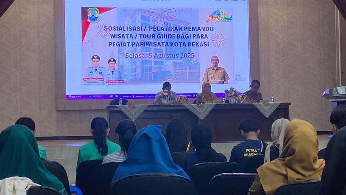 Disparbud Bekasi Gelar Pelatihan Pramuwisata Sambut Roundtrip Napak Tilas Sejarah