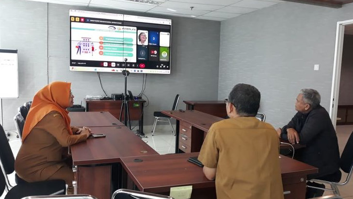 Inspektorat Kota Bekasi Ikuti Sosialisasi Peraturan BPKP Terkait Kompetensi Auditor