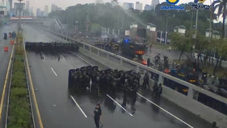 Polres Metro Bekasi Kota Siagakan Pasukan Antisipasi Dampak Demo Jakarta