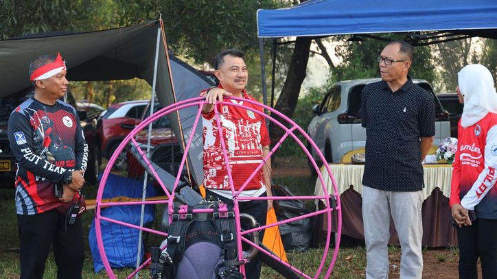 Fun Competition Paramotor 2025, Harris: Prestasi Lahir dari Pembinaan dan Pelatihan
