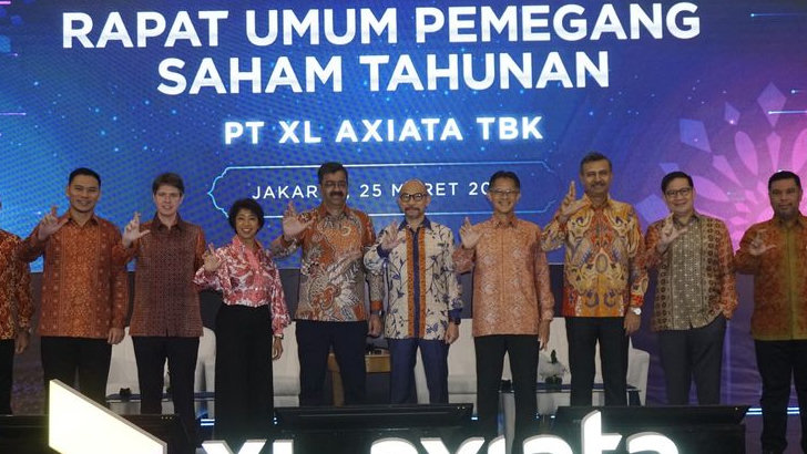 XL Axiata Setujui Dividen Rp 1,12 Triliun, Perombakan Direksi, dan Merger dengan Smartfren dalam RUPS 2025