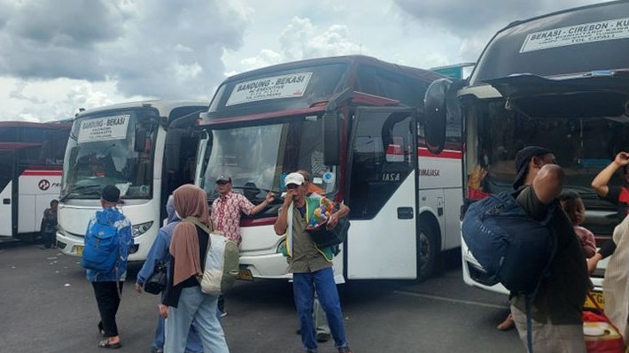 Cegah Macet Parah, Kendaraan Pribadi Dilarang Masuk Terminal Induk Kota Bekasi Saat Arus Balik