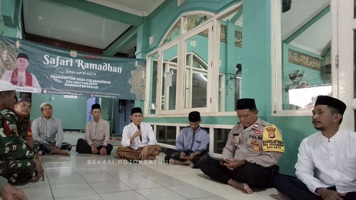 Safari Ramadhan Desa Cikarageman, Momen Silaturahmi dengan Masyarakat