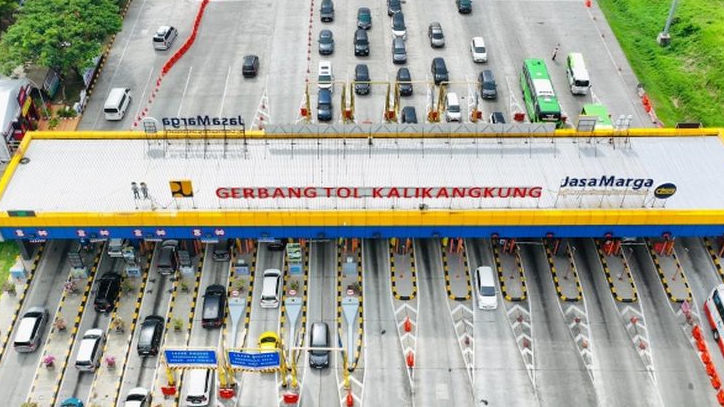 Lonjakan Kendaraan di Tol Trans Jawa pada H-1 Iduladha 2025, Capai Peningkatan hingga 124 persen