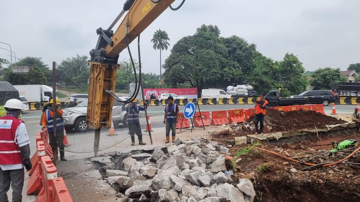 Jasa Marga Lanjutkan Pemeliharaan Jalan Tol Jagorawi 19–25 Agustus 2025