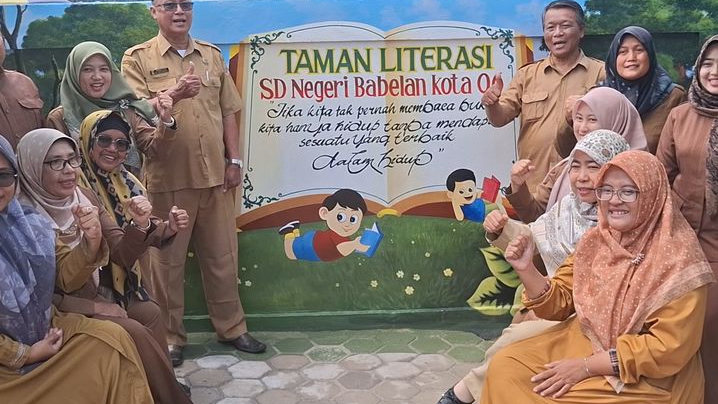 Taman Literasi SDN Babelan Kota 06, Terobosan Baru Tingkatkan Minat Baca