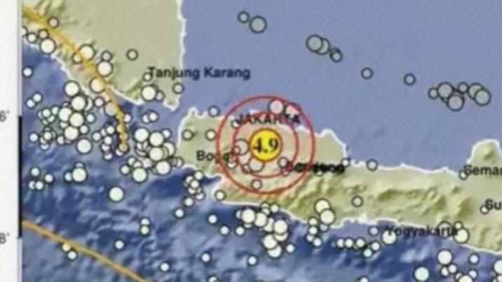 BPBD Kota Bekasi Belum Pastikan Dampak Gempa 4,9 Magnitudo
