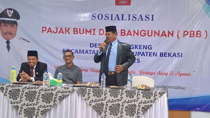 Desa Burangkeng Genjot Sosialisasi untuk Capai Target PBB 75 Persen